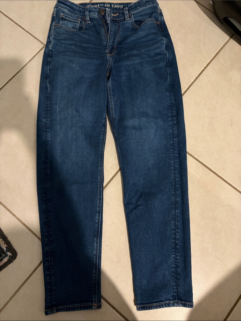 American Eagle Outfitters Indigo Skinny Jeans - Dark Blue